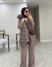 mous kısa takma çıkma kol mont 2