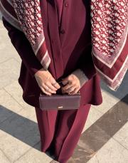 bordo vera gömlek 2