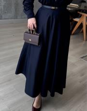 lacivert pearly kloş etek 2