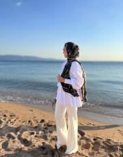 beyaz ispanyol pantolon