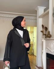 siyah nakışlı takım 2