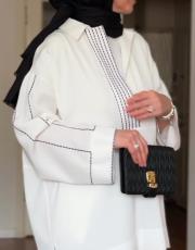 ekru nakışlı takım 3