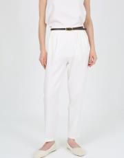 beyaz retro pantolon