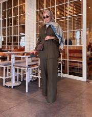 haki bağdat keten takım